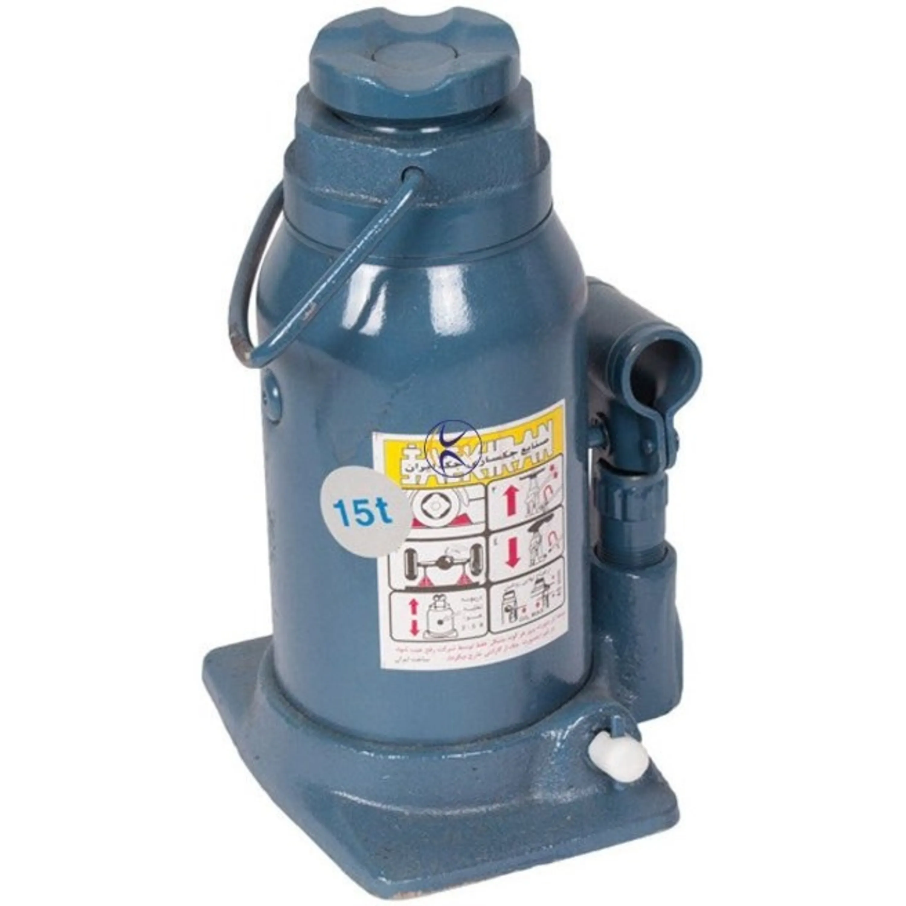 جک روغنی بطری 15 تن جک ایران